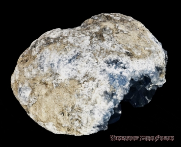 Hexenshop Dark Phönix Coelestin Druse Rohstein Halbedelstein 854g